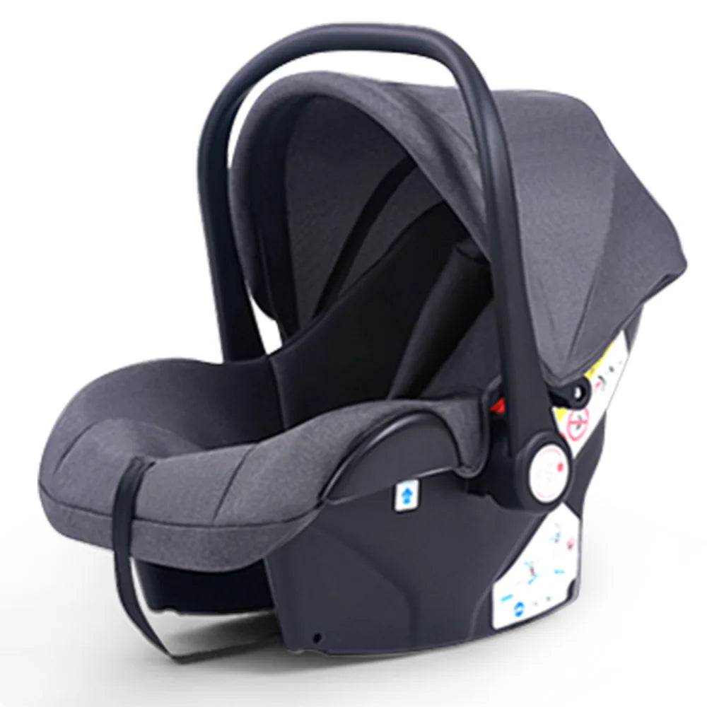 JMT-477962 3-in-1 Lightweight Travel Pram with Luxury Folding Stroller and Baby Car Seat