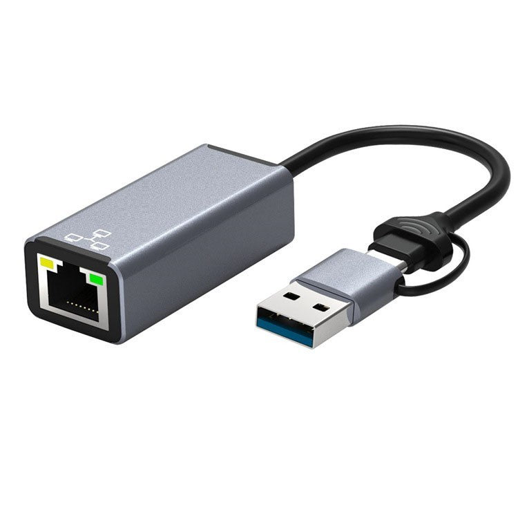 JMT-478282 Ethernet Network Interface Card USB Converter - 10/100/1000Mbps, RJ-45 Compatible