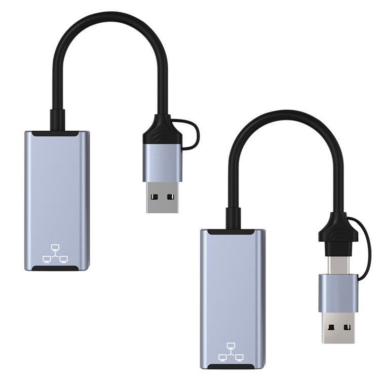 JMT-478282 Ethernet Network Interface Card USB Converter - 10/100/1000Mbps, RJ-45 Compatible