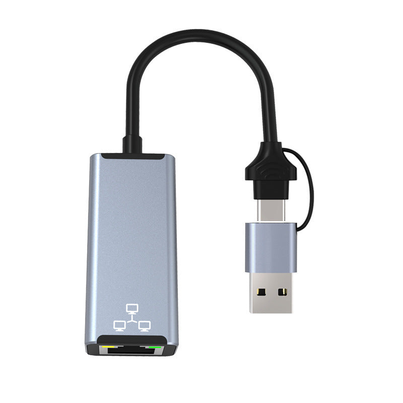 JMT-478282 Ethernet Network Interface Card USB Converter - 10/100/1000Mbps, RJ-45 Compatible