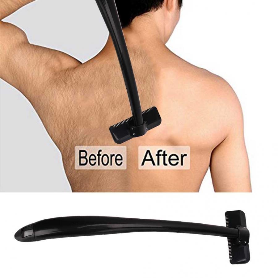 JMT-478346 Ergonomic Manual Back Shaver with Stainless Steel Blade for Whole Body Shaving