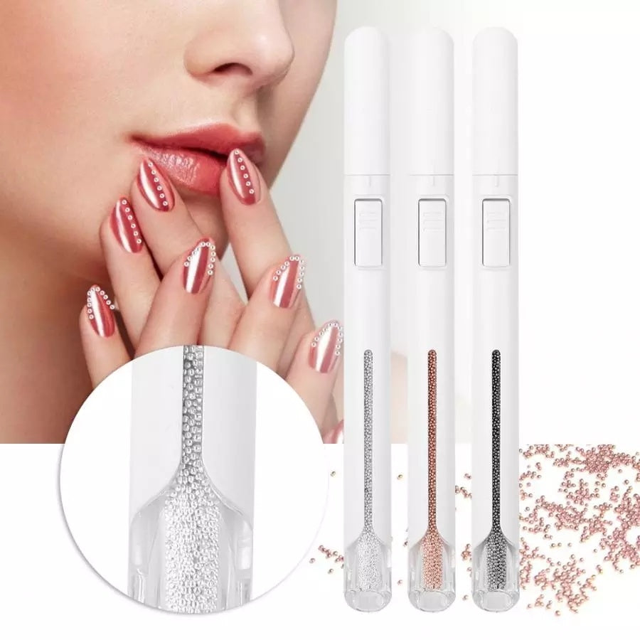 JMT-478410 Nail Art Pen with Automatic Bead Dispensing for Creative Nail Decoration