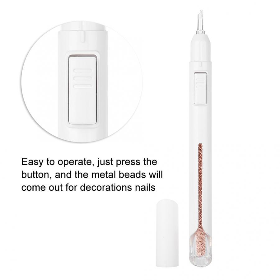 JMT-478410 Nail Art Pen with Automatic Bead Dispensing for Creative Nail Decoration