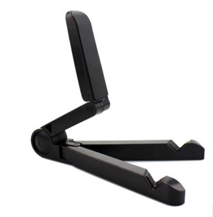 JMT-479114 Folding Triangle Stand for iPad, iPhone, and iPod - Universal Mobile Tablet Holder