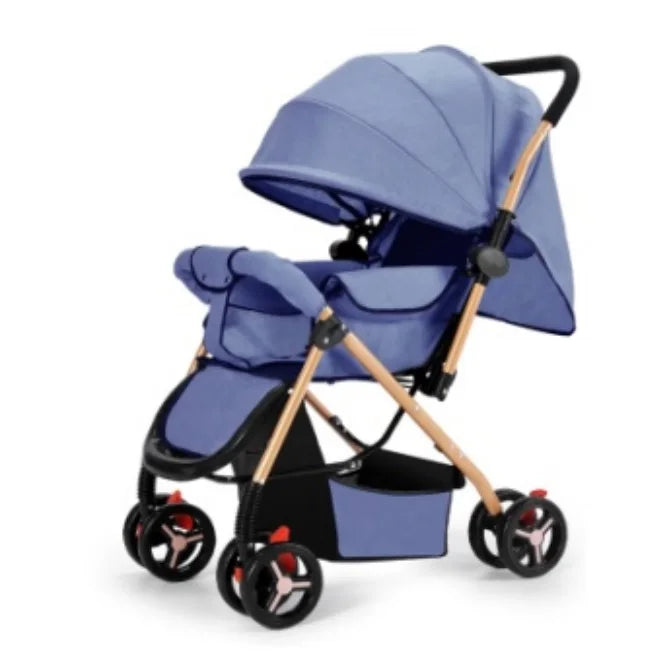 JMT-479114 Stylish Baby Stroller with Sunshade and Windproof Back Curtain