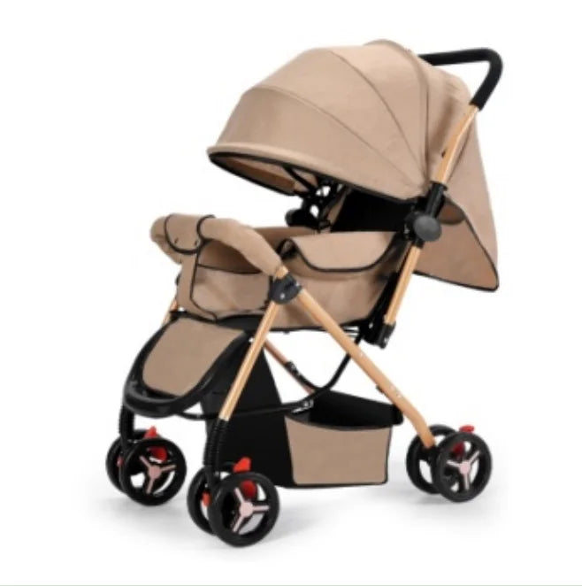JMT-479114 Stylish Baby Stroller with Sunshade and Windproof Back Curtain