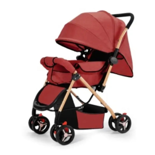 JMT-479114 Stylish Baby Stroller with Sunshade and Windproof Back Curtain
