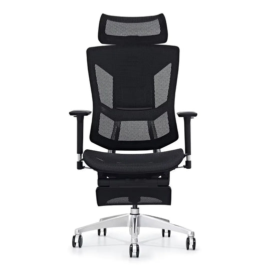 JMT-479562 Ergonomic Swivel Office Chair with Footrest Comfortable and Adjustable Design