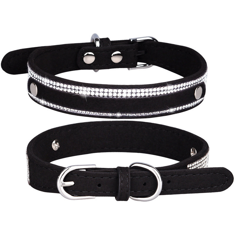 JMT-480074 Personalized Snake and Crocodile Pattern Dog Collar with Adjustable Sizes
