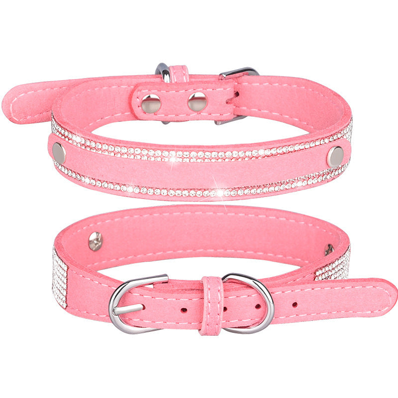 JMT-480074 Personalized Snake and Crocodile Pattern Dog Collar with Adjustable Sizes