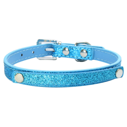 JMT-480074 Personalized Snake and Crocodile Pattern Dog Collar with Adjustable Sizes