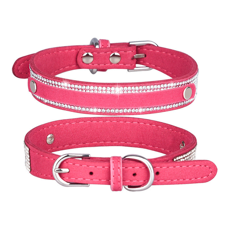 JMT-480074 Personalized Snake and Crocodile Pattern Dog Collar with Adjustable Sizes