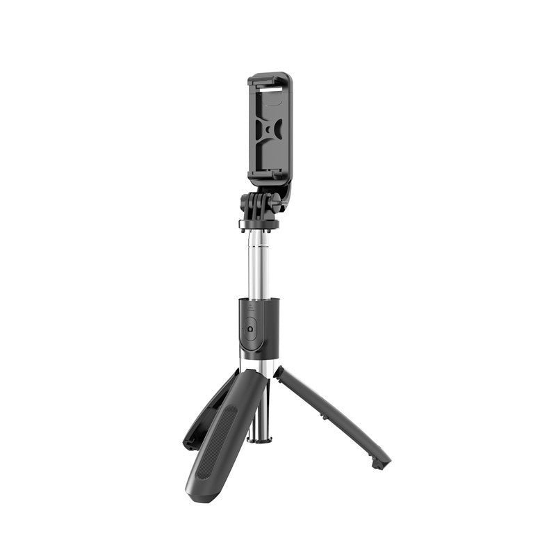JMT-480266 Bluetooth Selfie Stick with Mini Remote Control and Tripod - Compatible with iPhone Models