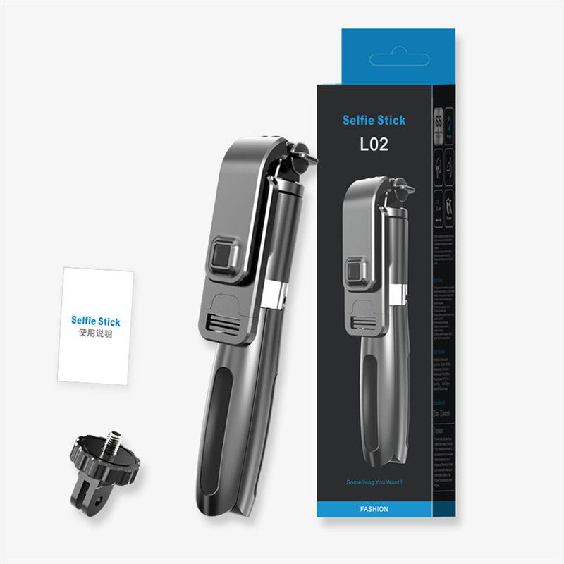 JMT-480266 Bluetooth Selfie Stick with Mini Remote Control and Tripod - Compatible with iPhone Models