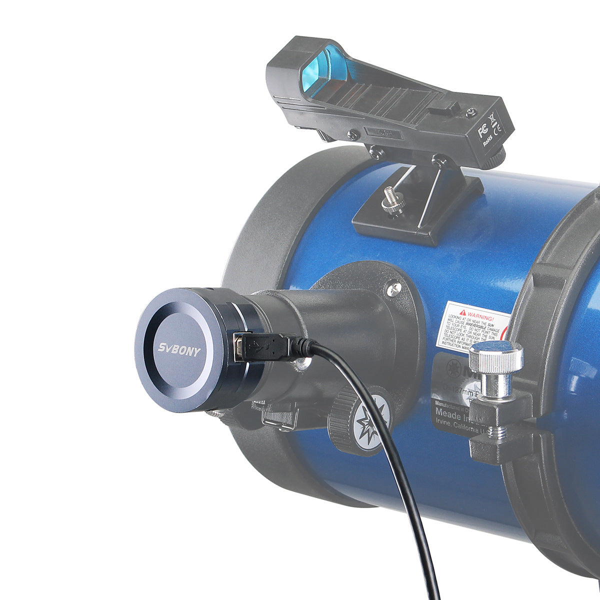 JMT-480330 125-Inch Electronic Eyepiece Astronomical Telescope for Enhanced Stargazing Experience