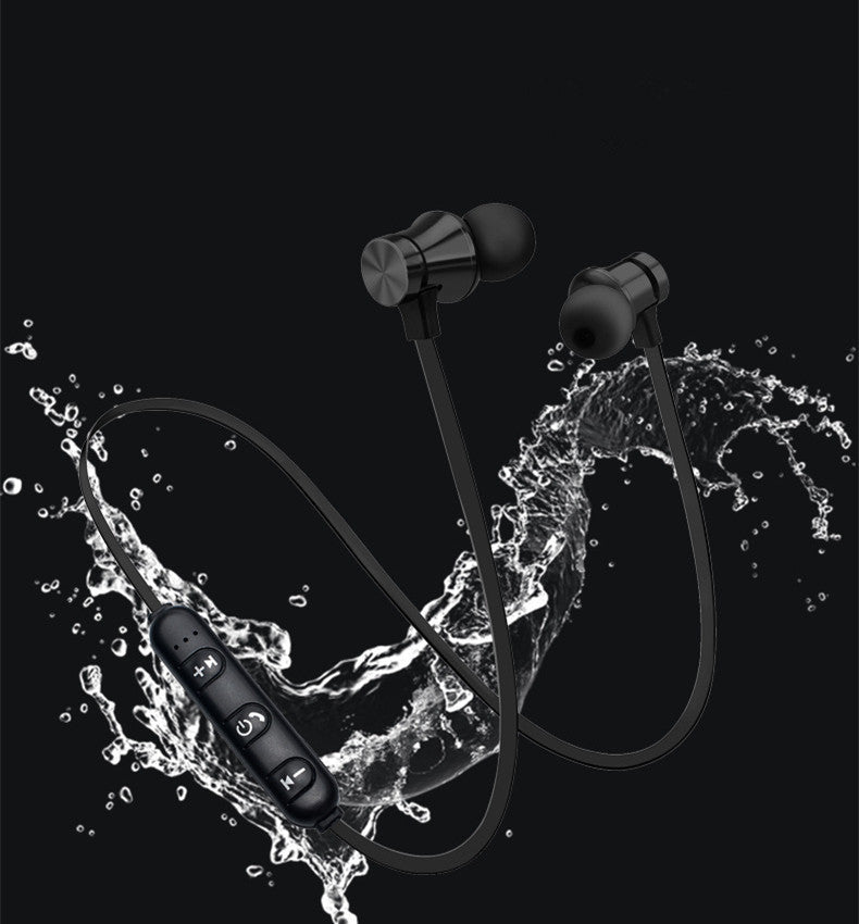 JMT-480394 Bluetooth Sports Neckband Headset with Stereo Sound, Voice Control, and Dual Connection Support