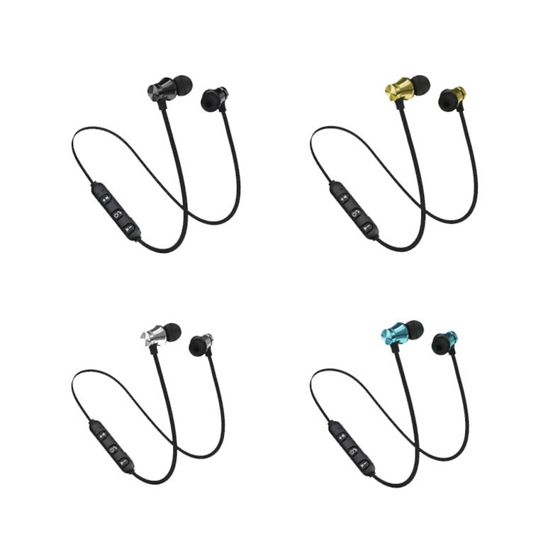 JMT-480394 Bluetooth Sports Neckband Headset with Stereo Sound, Voice Control, and Dual Connection Support