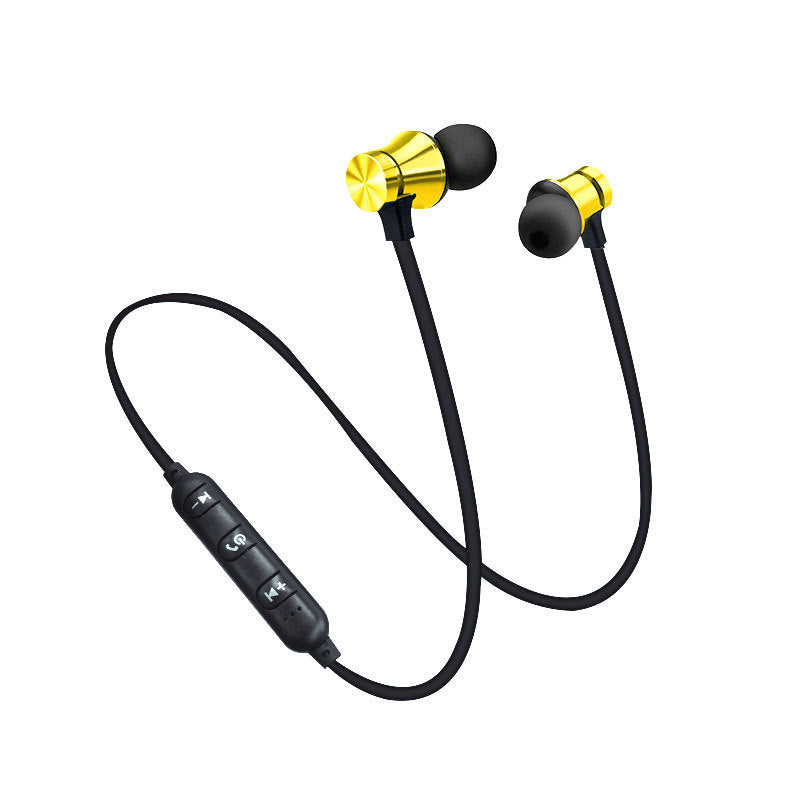 JMT-480394 Bluetooth Sports Neckband Headset with Stereo Sound, Voice Control, and Dual Connection Support