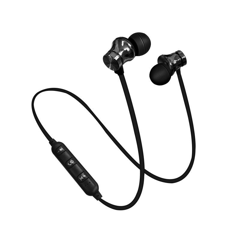 JMT-480394 Bluetooth Sports Neckband Headset with Stereo Sound, Voice Control, and Dual Connection Support