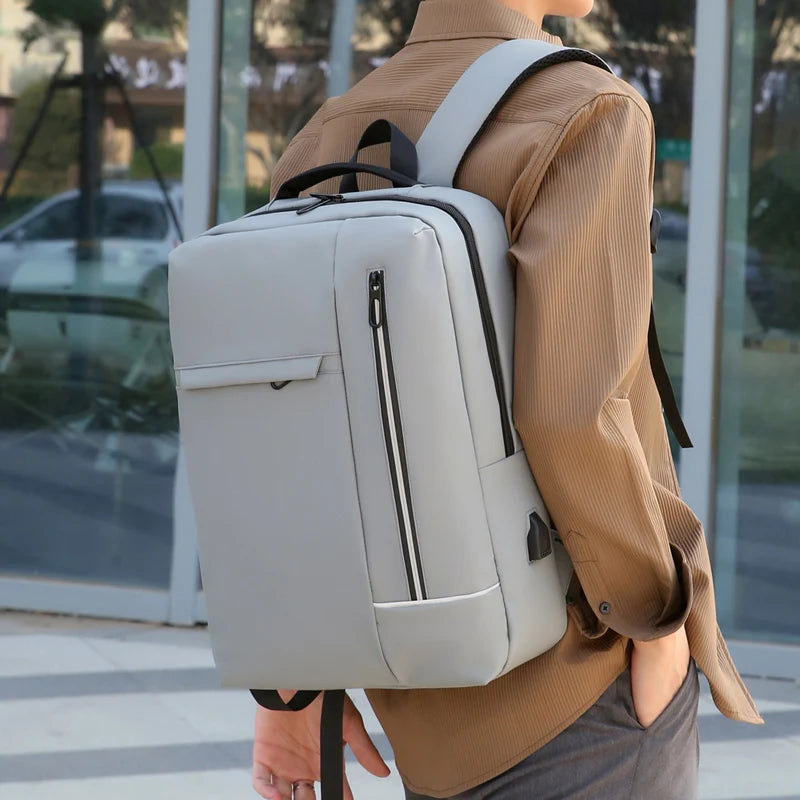 JMT-480586 Luxury Multifunctional USB Charging Laptop Backpack for Students and Professionals