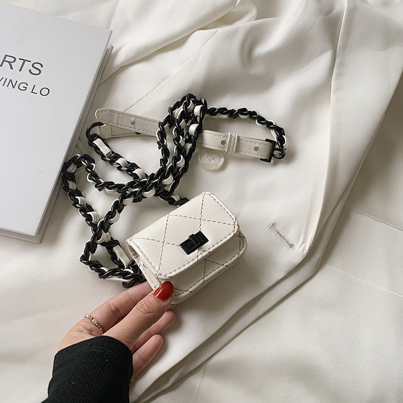 JMT-480586 Stylish PU Headphone Bag with Chain - Available in Multiple Colors