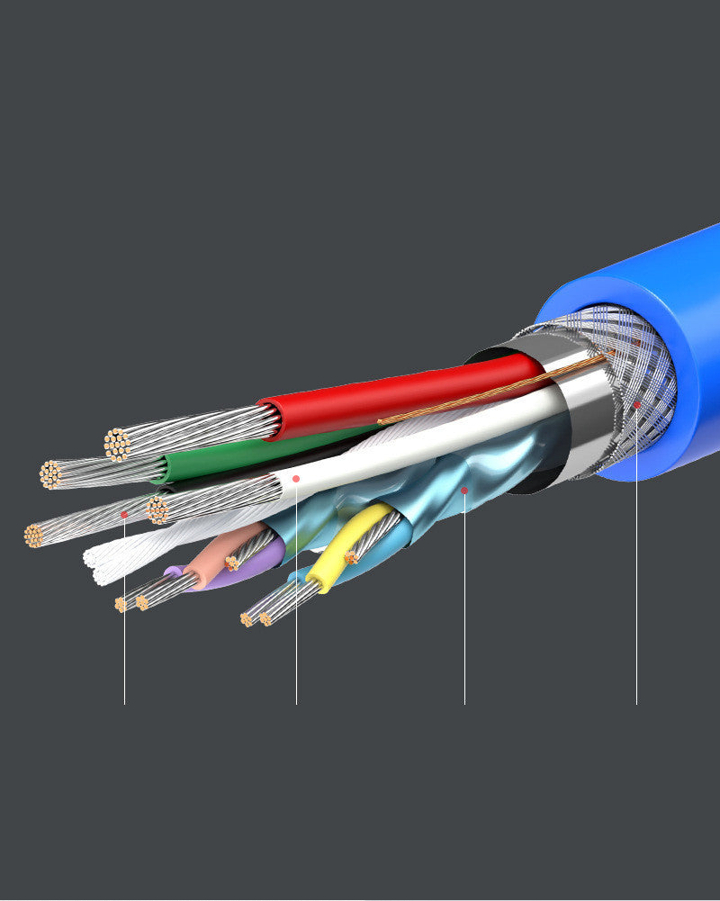 JMT-480586 USB 3.0 Printer Data Cable - Oxygen-Free Copper, Gold-Plated, Available in 0.5m to 3m Lengths