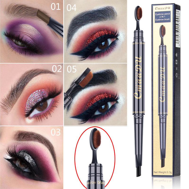 JMT-480842 Double-Ended Eyebrow Pencil - Multicolor Options for Precision Shaping
