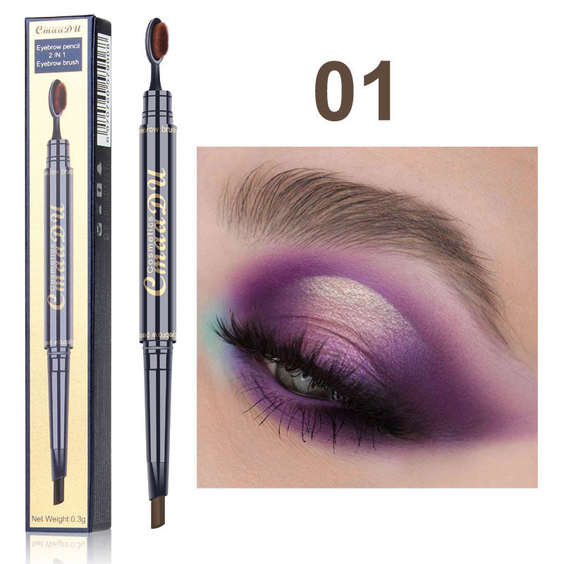 JMT-480842 Double-Ended Eyebrow Pencil - Multicolor Options for Precision Shaping