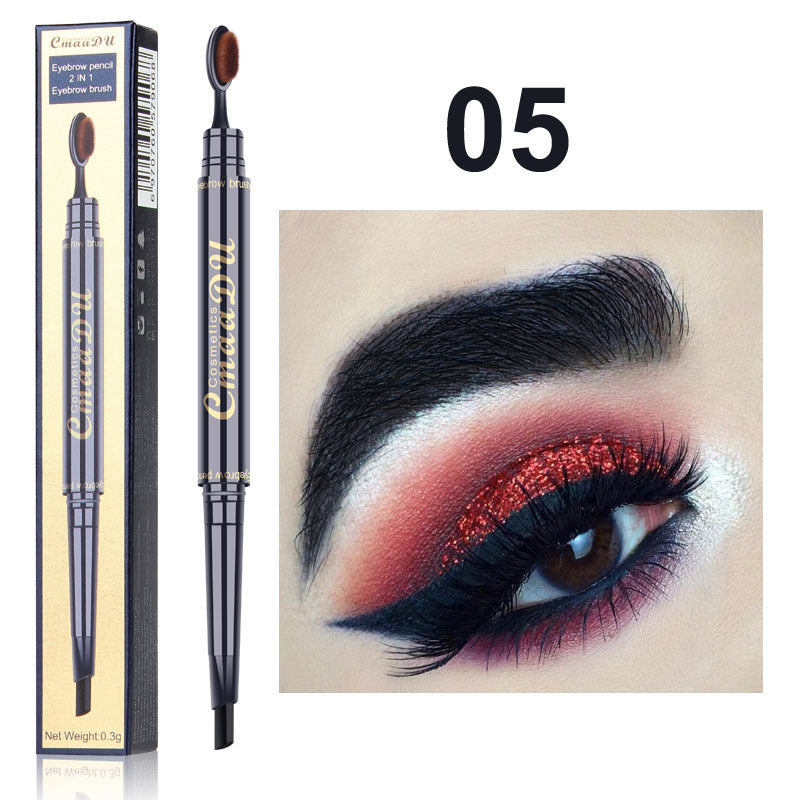 JMT-480842 Double-Ended Eyebrow Pencil - Multicolor Options for Precision Shaping