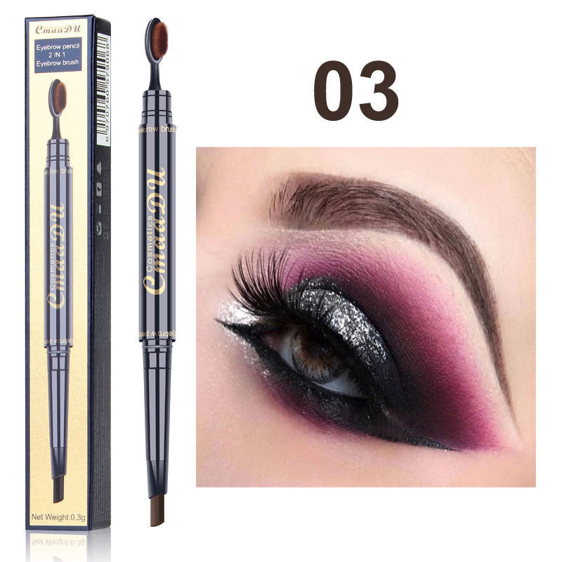 JMT-480842 Double-Ended Eyebrow Pencil - Multicolor Options for Precision Shaping
