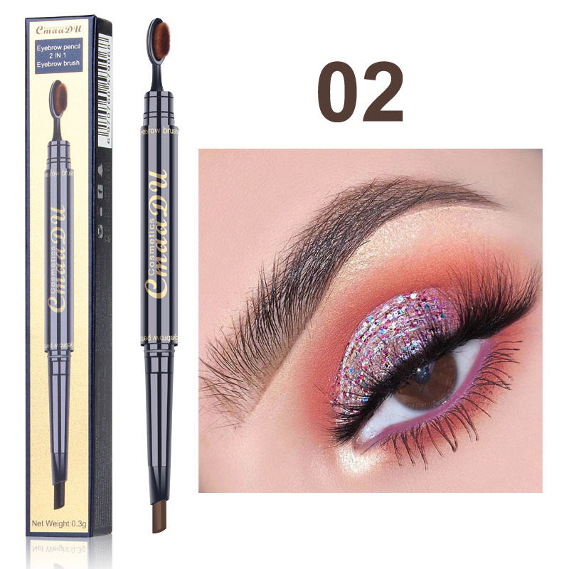 JMT-480842 Double-Ended Eyebrow Pencil - Multicolor Options for Precision Shaping