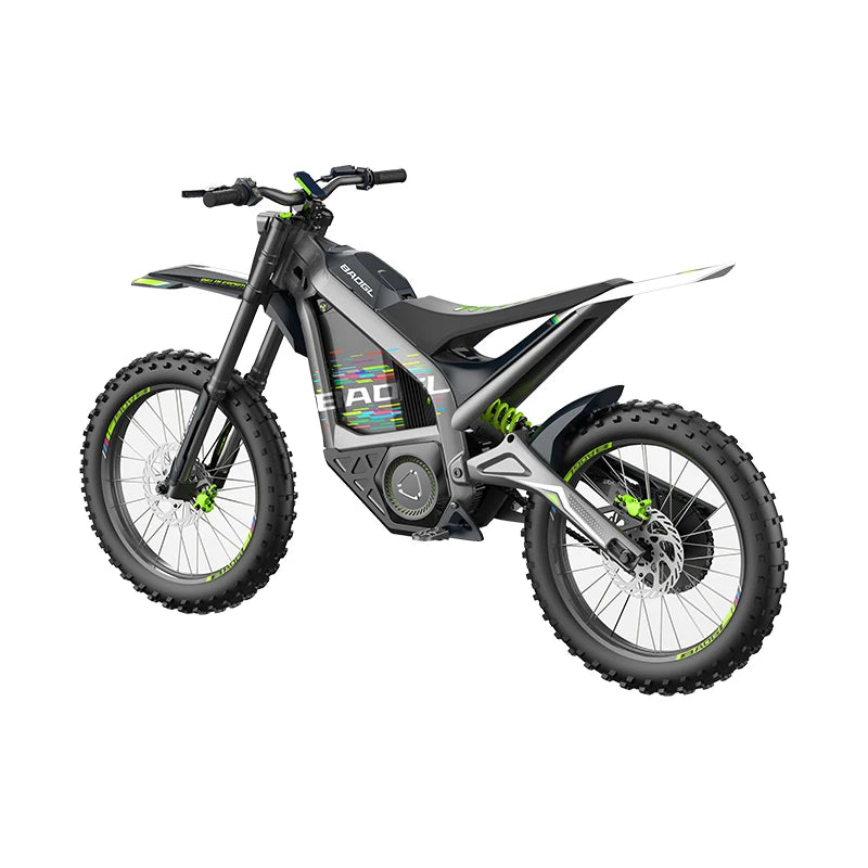 JMT-481162 High-End Electric Dirt Bike for Kids and Adults - Customizable 72V/96V Off-Road Dirt Bike , Top Speed 27.9 mph