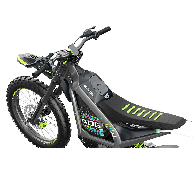 JMT-481162 High-End Electric Dirt Bike for Kids and Adults - Customizable 72V/96V Off-Road Dirt Bike , Top Speed 27.9 mph
