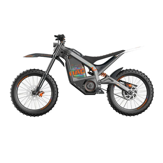 JMT-481162 High-End Electric Dirt Bike for Kids and Adults - Customizable 72V/96V Off-Road Dirt Bike , Top Speed 27.9 mph