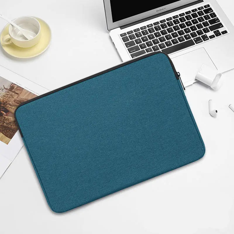 JMT-481226 Soft Polyester Laptop Sleeve for 7.9-15 Inch Macbook and Compatible HP Models