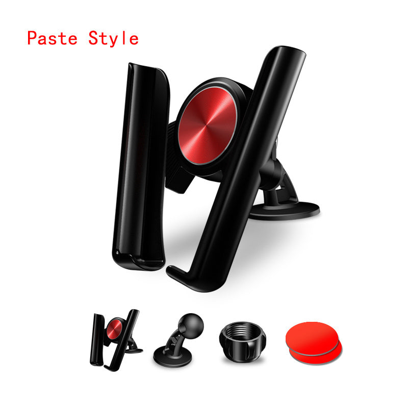 JMT-481418 Universal Automatic Clamping Car Mobile Phone Holder for Air Outlet and Dashboard