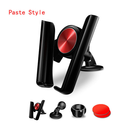 JMT-481418 Universal Automatic Clamping Car Mobile Phone Holder for Air Outlet and Dashboard