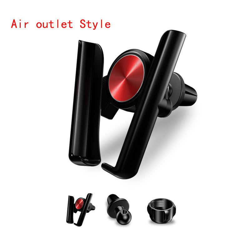 JMT-481418 Universal Automatic Clamping Car Mobile Phone Holder for Air Outlet and Dashboard