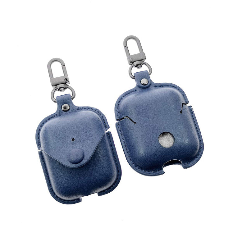 JMT-481546 Compact Clamshell Bluetooth Headset Case - PU Material, Dustproof, Shockproof, Lightweight and Easy to Store