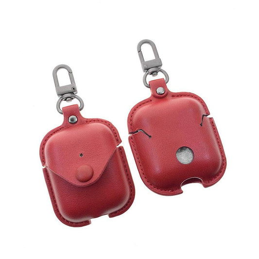 JMT-481546 Compact Clamshell Bluetooth Headset Case - PU Material, Dustproof, Shockproof, Lightweight and Easy to Store