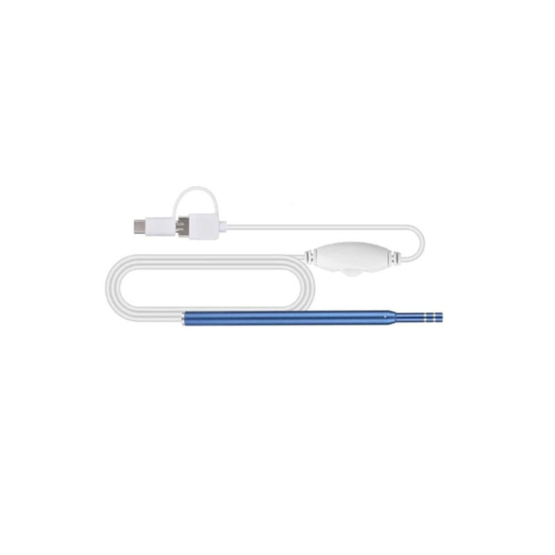 JMT-481802 3-in-1 Ear Spoon Endoscope with 1.3 Million High-Definition Camera and Adjustable LED Lighting