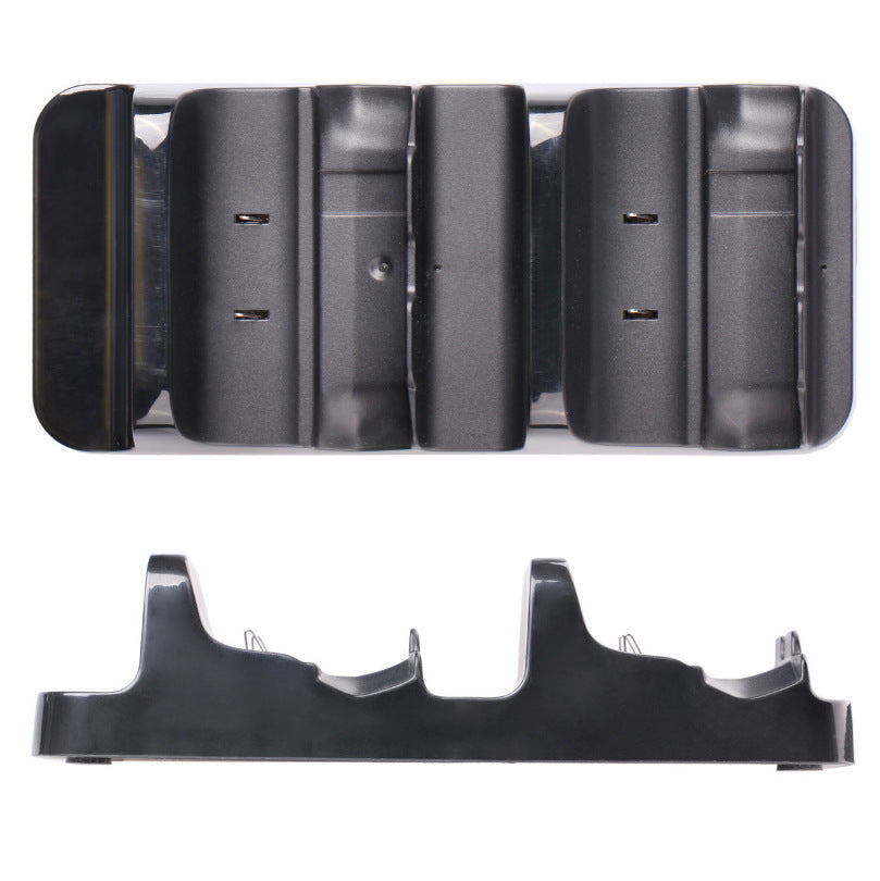 JMT-481866 Dual Battery Charging Kit for Xbox One - Includes Charger and 2 Batteries, USB Interface, ABS Material