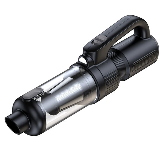 JMT-481866 Portable Car Vacuum Cleaner with Integrated Suction and Long Battery Life, TYPE-C Charging, Multi-Purpose Design