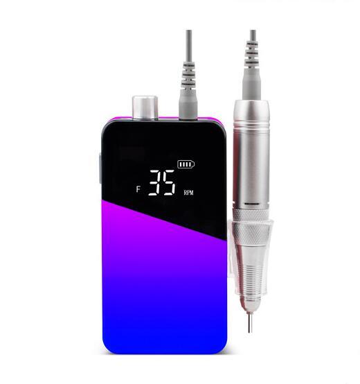 JMT-481866 Rechargeable Portable Nail Polisher with Adjustable Speed and Stylish Gradient Handle