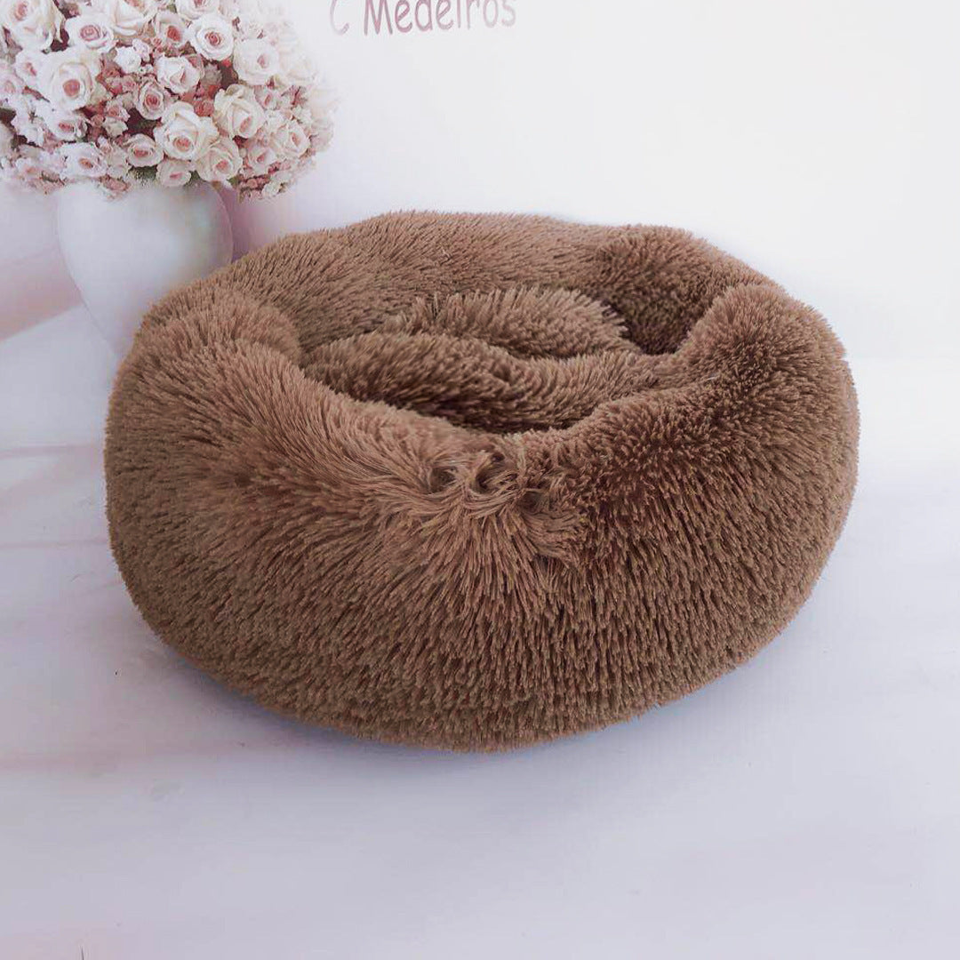 JMT-481866 Removable and Washable Plush Crystal Velvet Cat Litter Cushion for Autumn and Winter