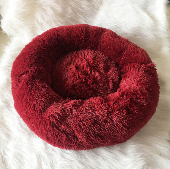 JMT-481866 Removable and Washable Plush Crystal Velvet Cat Litter Cushion for Autumn and Winter