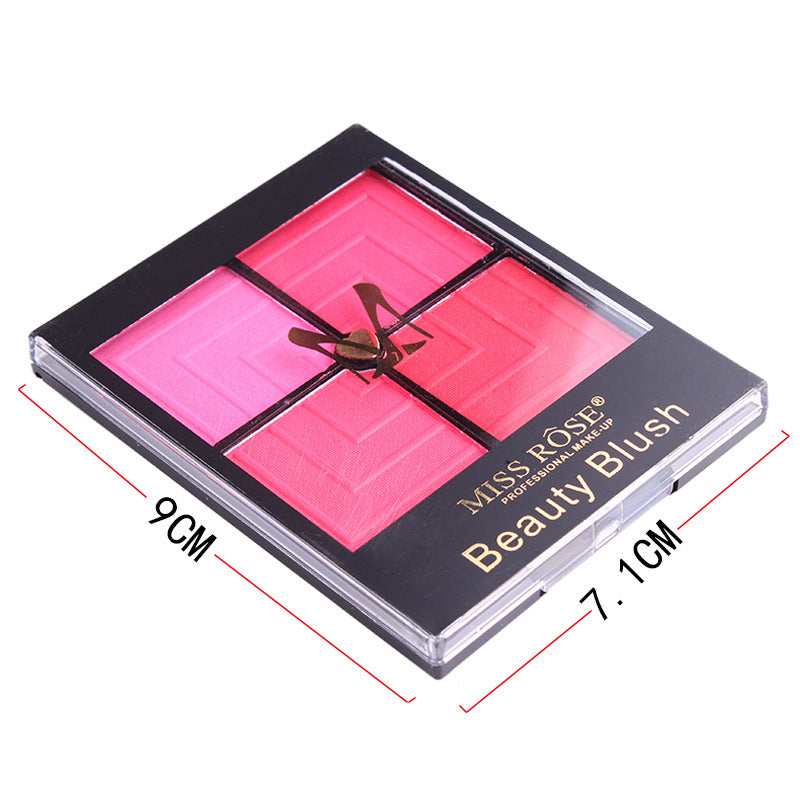 JMT-481994 Four-Color Contouring Blush for Makeup Retouching and Enhancement