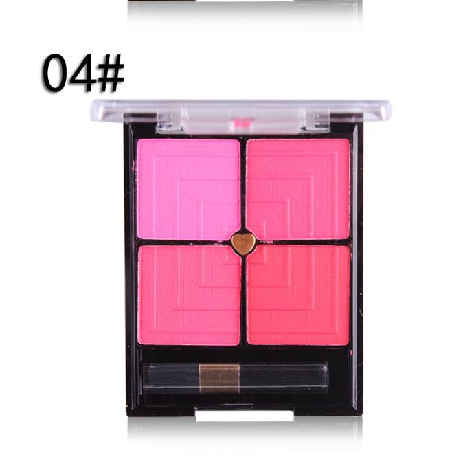 JMT-481994 Four-Color Contouring Blush for Makeup Retouching and Enhancement