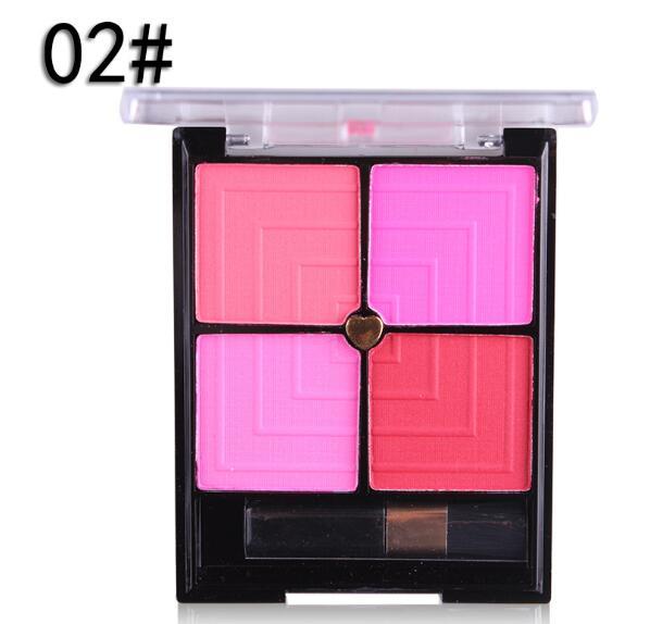 JMT-481994 Four-Color Contouring Blush for Makeup Retouching and Enhancement