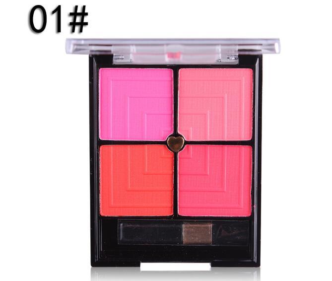 JMT-481994 Four-Color Contouring Blush for Makeup Retouching and Enhancement
